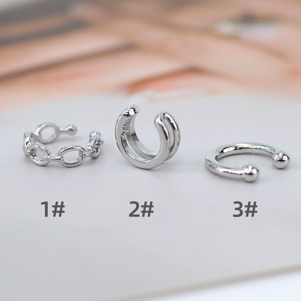 Ear Cuff Set, No Piercing Needed