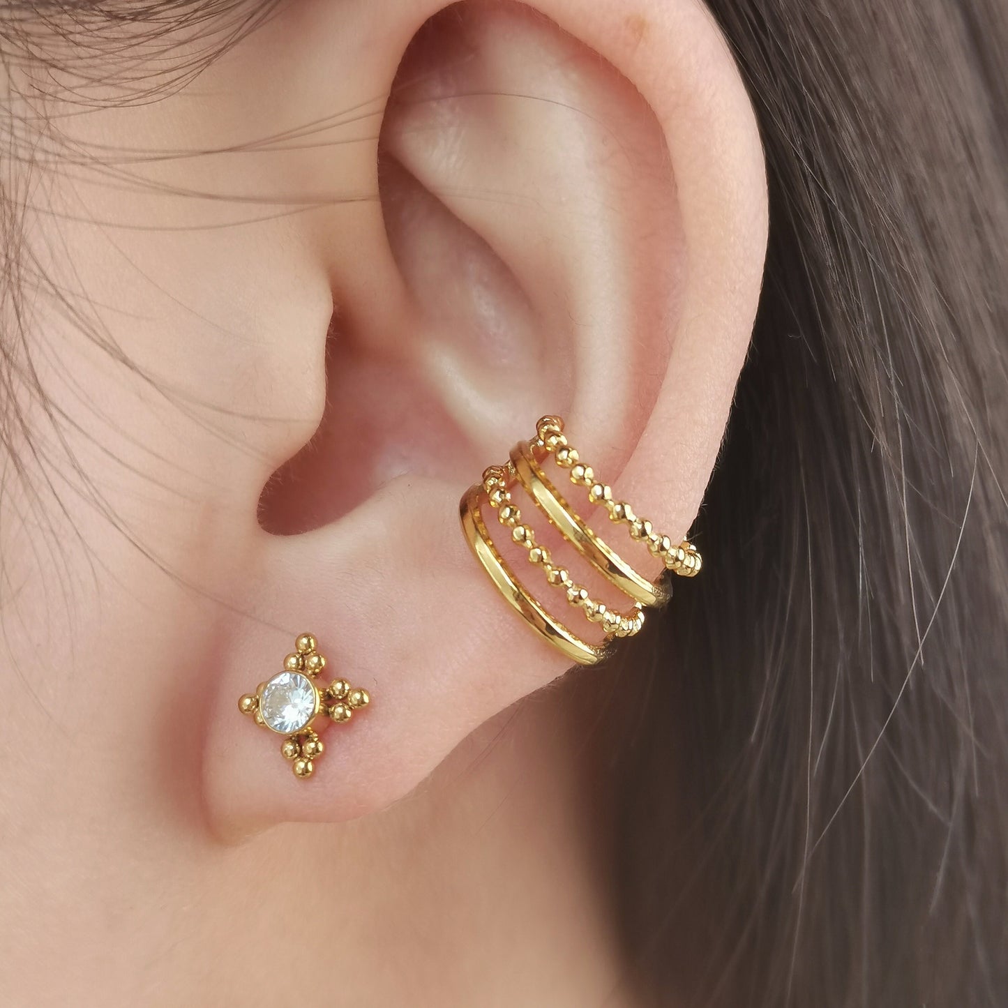 Conch Ear Cuff, No Piercing Needed