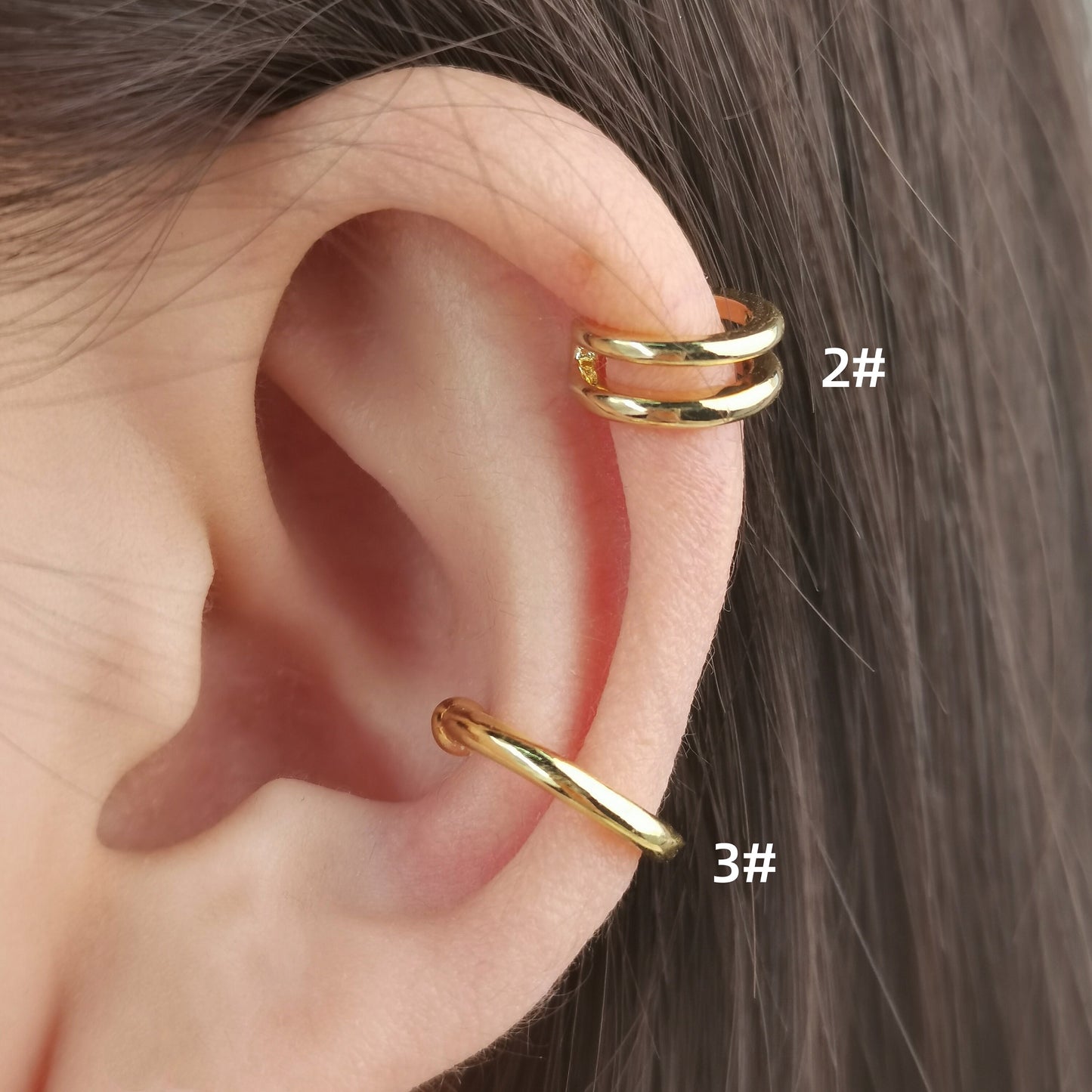 Ear Cuff Set, No Piercing Needed