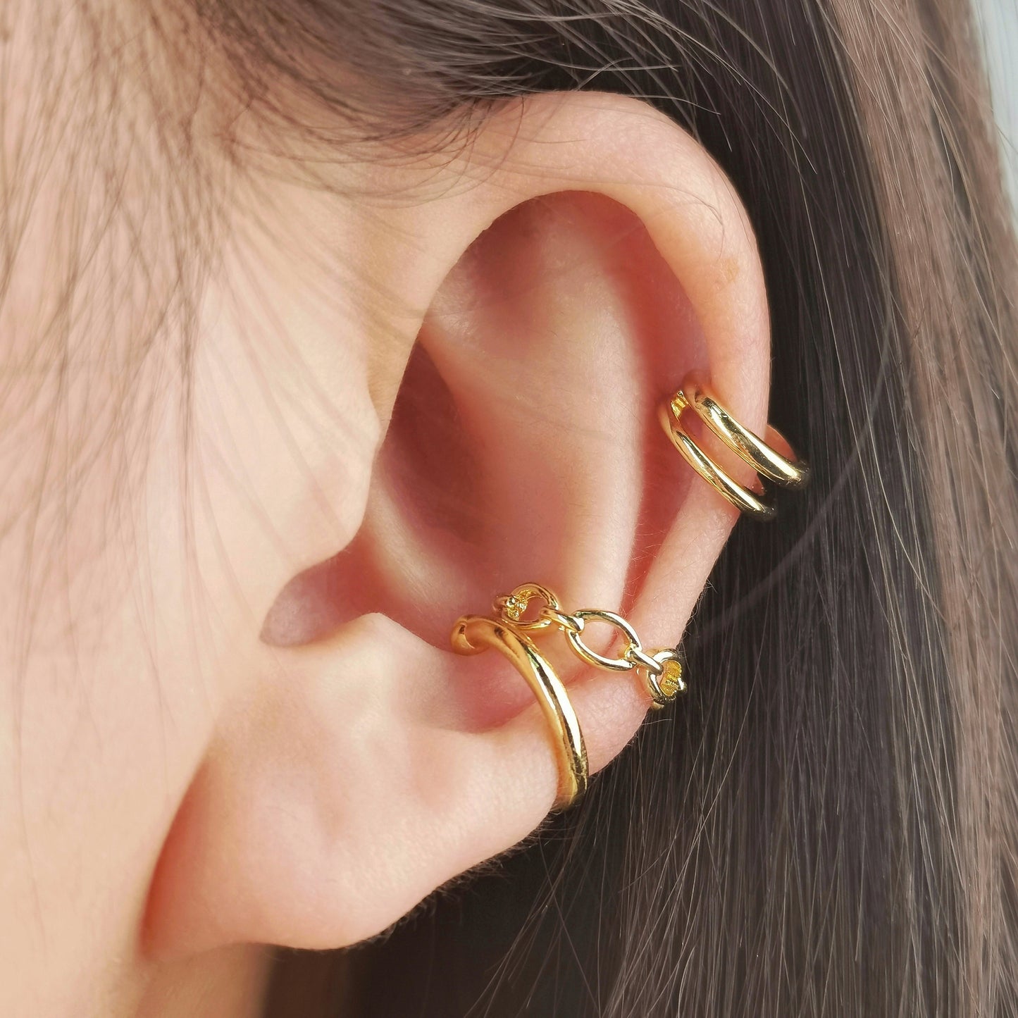 Ear Cuff Set, No Piercing Needed