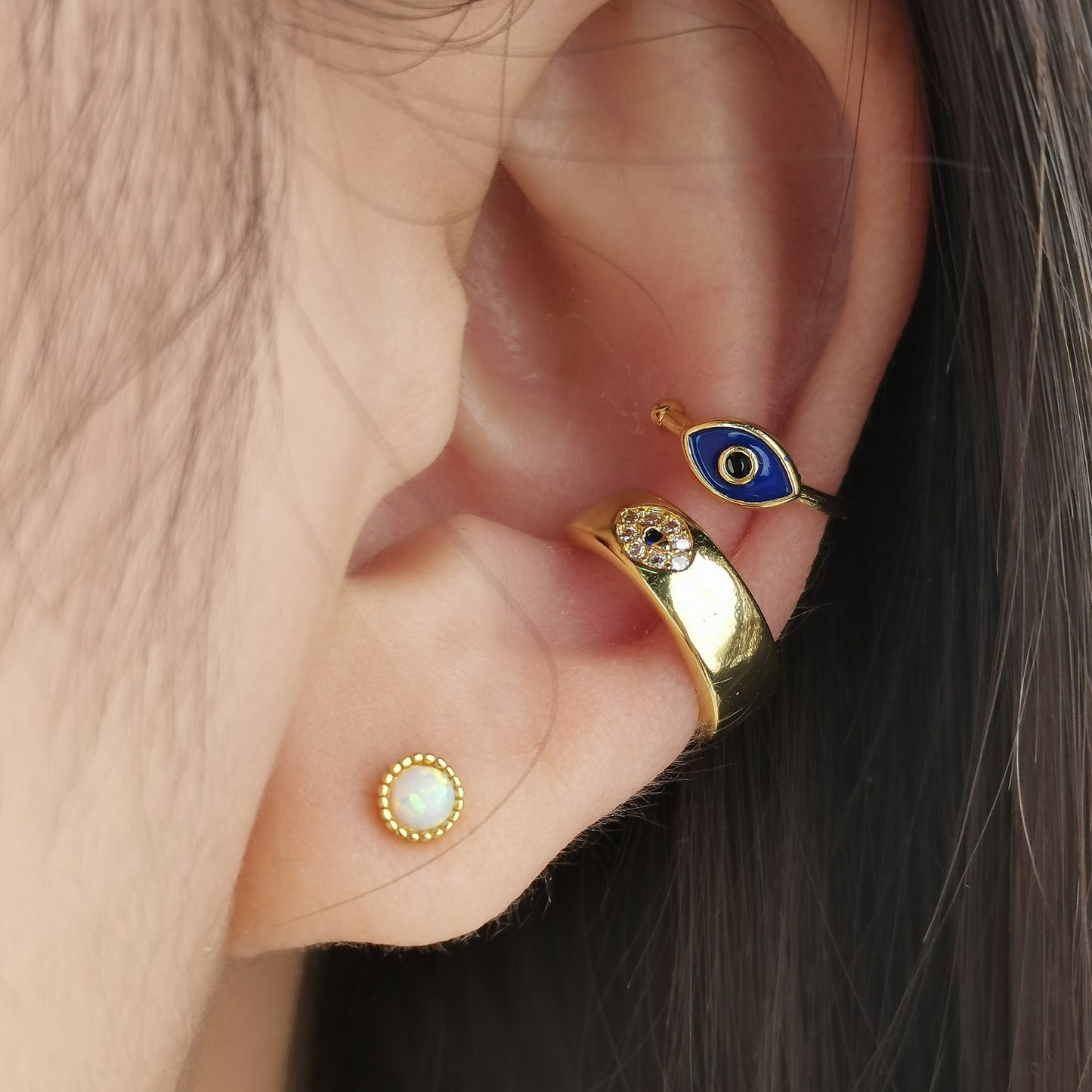 CZ Snake Ear Cuff, No Piercing Needed